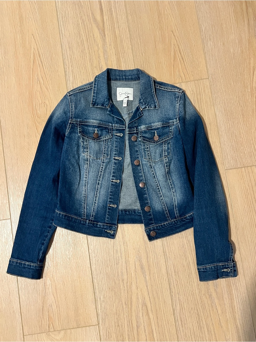 Jessica Simpson Blue Denim Jacket